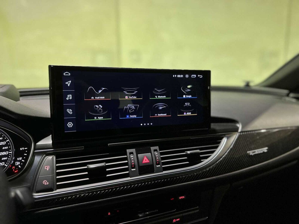 Audi RS6 Avant 4.0 TFSI V8 Quattro Pro Line Plus -CARBON- 560pk 2013 -AKRAPOVIC- C7, PB-423-N