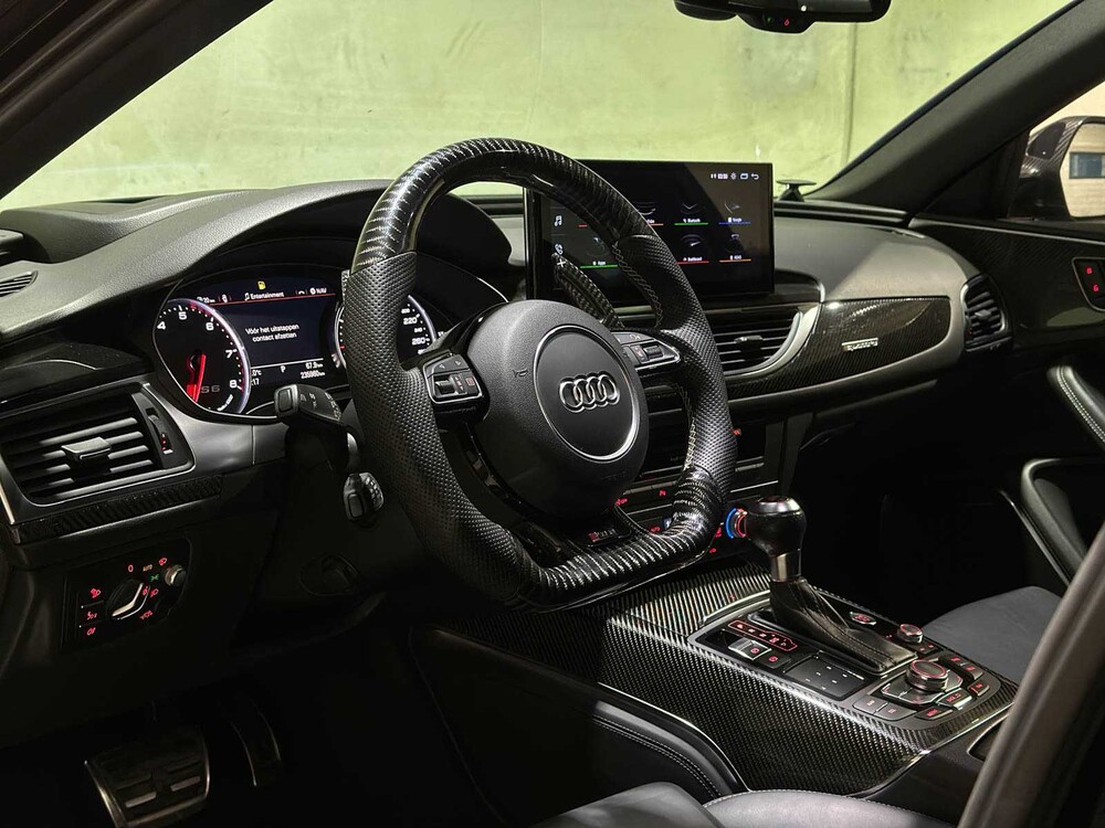Audi RS6 Avant 4.0 TFSI V8 Quattro Pro Line Plus -CARBON- 560pk 2013 -AKRAPOVIC- C7, PB-423-N