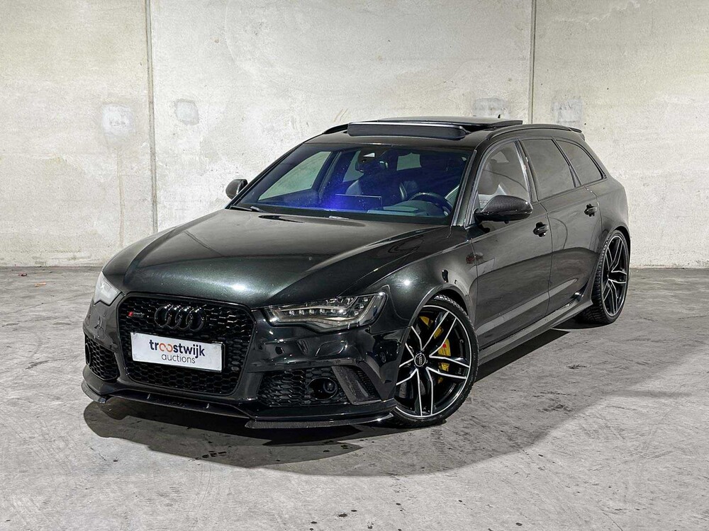 Audi RS6 Avant 4.0 TFSI V8 Quattro Pro Line Plus -CARBON- 560pk 2013 -AKRAPOVIC- C7, PB-423-N