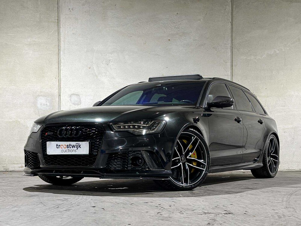 Audi RS6 Avant 4.0 TFSI V8 Quattro Pro Line Plus -CARBON- 560pk 2013 -AKRAPOVIC- C7, PB-423-N