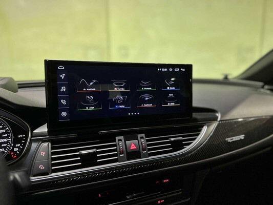 Audi RS6 Avant 4.0 TFSI V8 Quattro Pro Line Plus -CARBON- 560pk 2013 -AKRAPOVIC- C7, PB-423-N