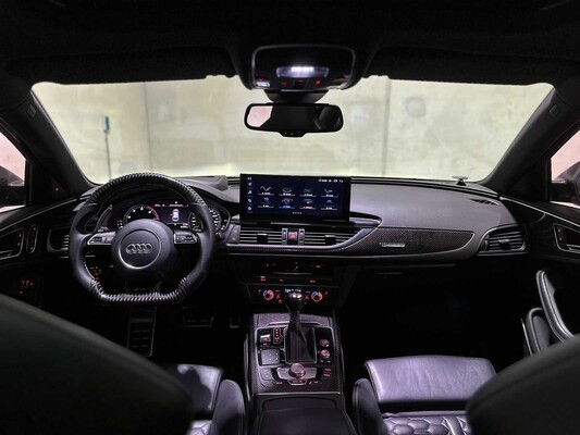 Audi RS6 Avant 4.0 TFSI V8 Quattro Pro Line Plus -CARBON- 560pk 2013 -AKRAPOVIC- C7, PB-423-N