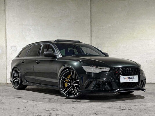 Audi RS6 Avant 4.0 TFSI V8 Quattro Pro Line Plus -CARBON- 560pk 2013 -AKRAPOVIC- C7, PB-423-N