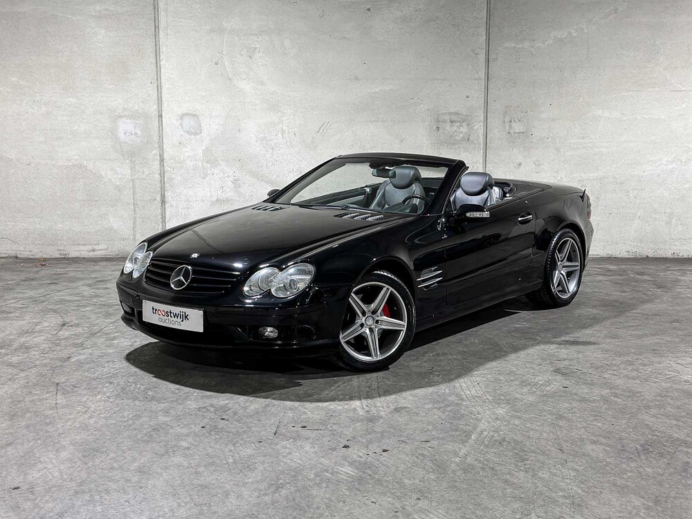 Mercedes-Benz SL500 AMG 5.0 V8 306pk 2001 SL-klasse, 61-TD-VL Youngtimer
