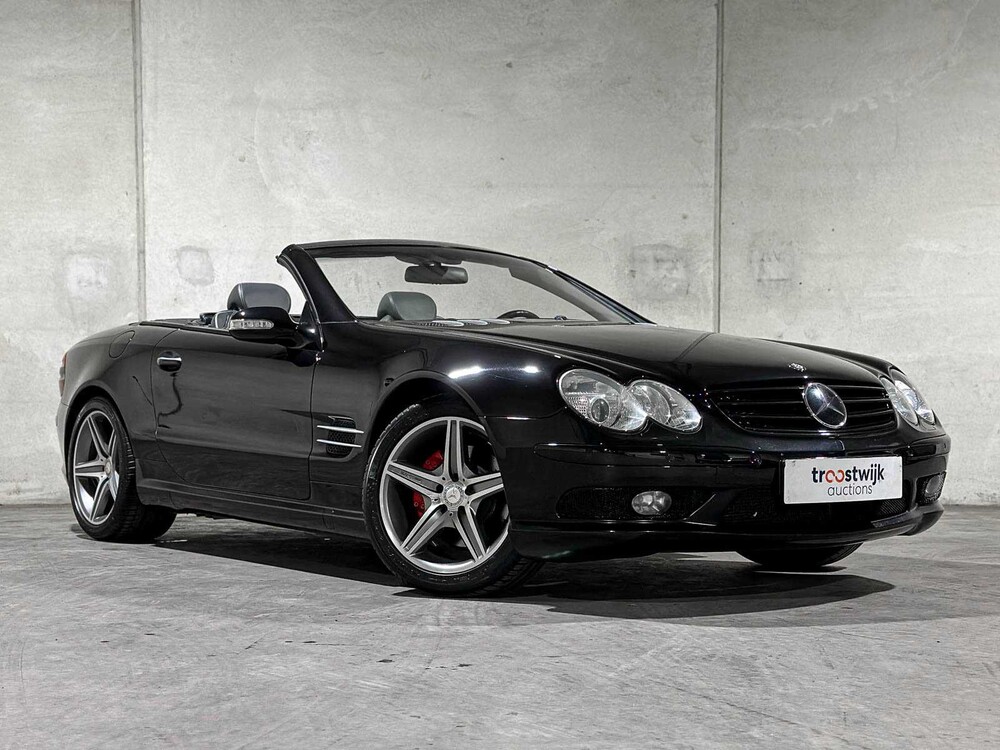 Mercedes-Benz SL500 AMG 5.0 V8 306pk 2001 SL-klasse, 61-TD-VL Youngtimer