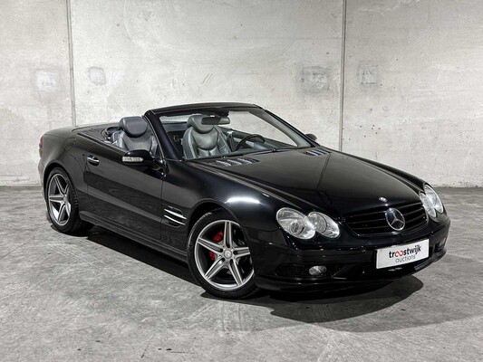 Mercedes-Benz SL500 AMG 5.0 V8 306pk 2001 SL-klasse, 61-TD-VL Youngtimer