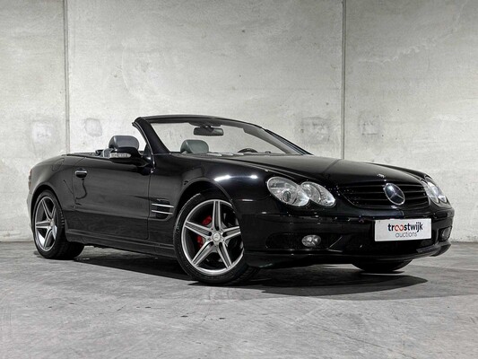 Mercedes-Benz SL500 AMG 5.0 V8 306pk 2001 SL-klasse, 61-TD-VL Youngtimer