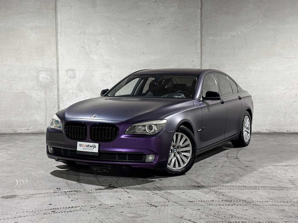 BMW 750i 4.4 V8 409pk 2009 F01 7-serie, GSV-72-V Youngtimer
