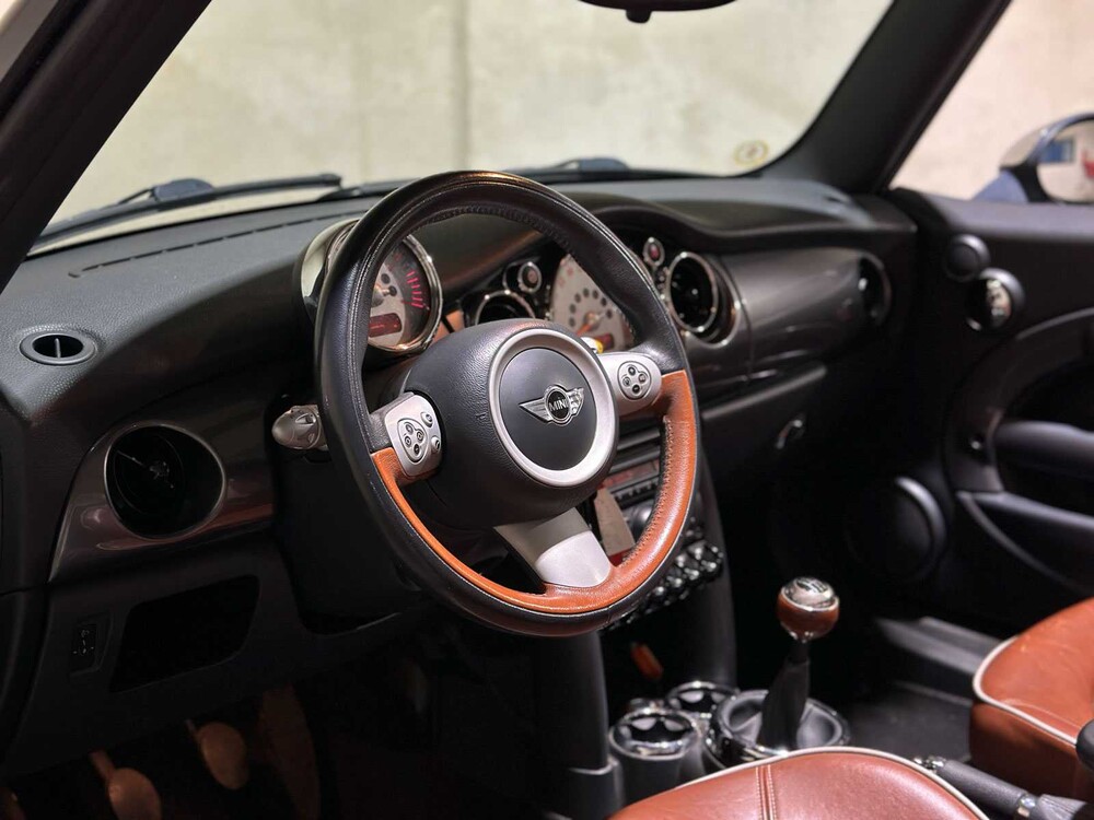 Mini Cabrio Cooper Sidewalk 1.6 116pk 2007, KN-974-N Youngtimer