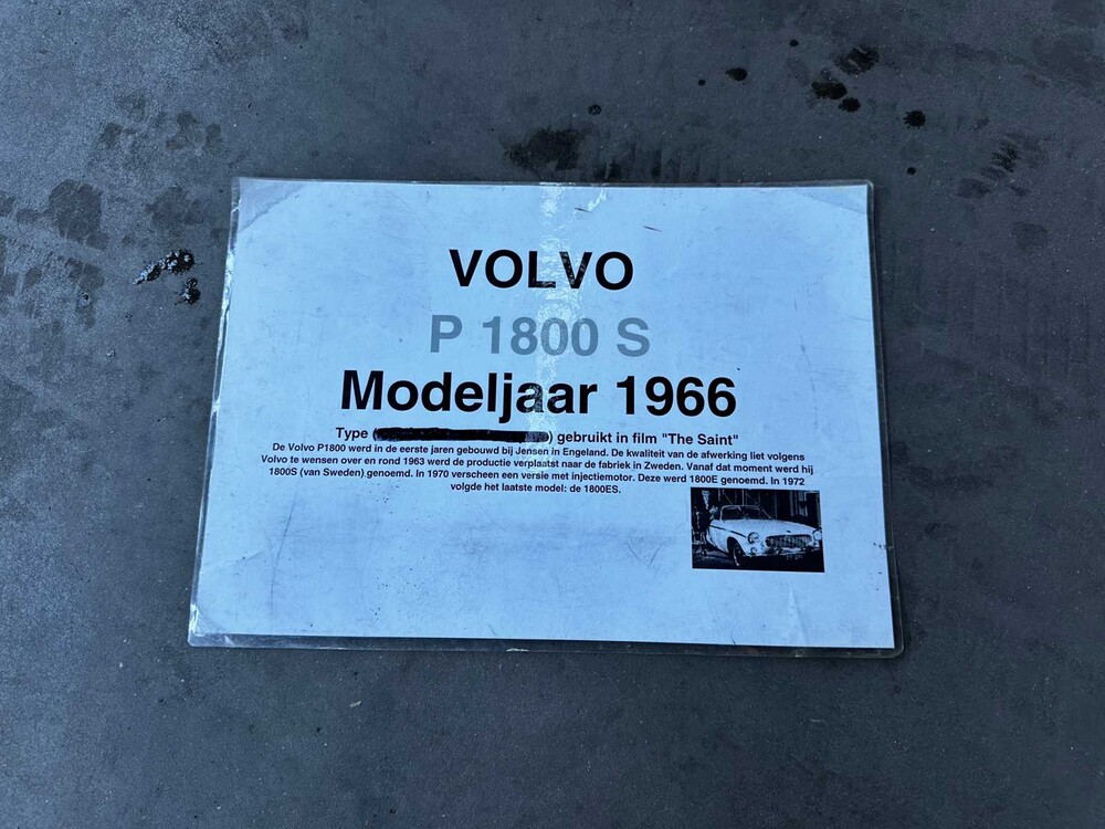 Volvo P 1800 (Original-NL) 1968, 53-17-BU