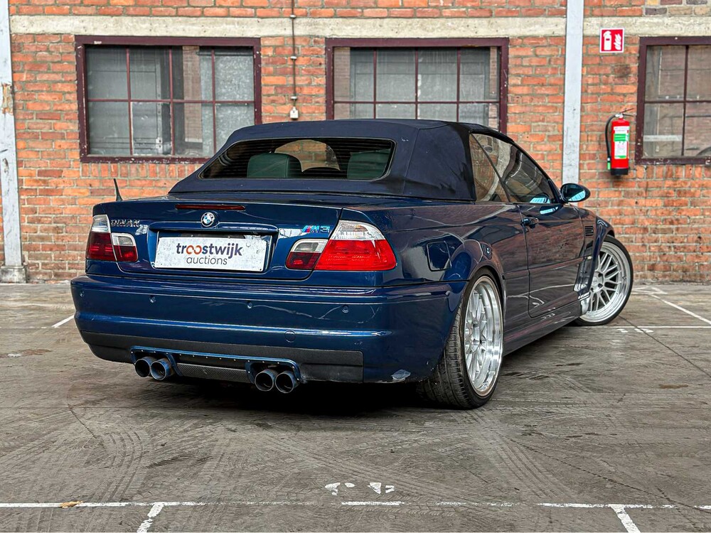 BMW M3 E46 Cabriolet 3.2 343PK S54B32 343pk 2002 Youngtimer