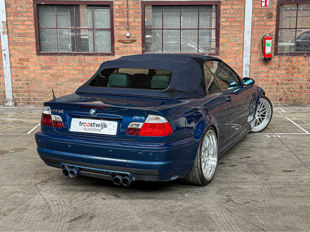 BMW M3 E46 Cabriolet 3.2 343PK S54B32 343pk 2002 Youngtimer