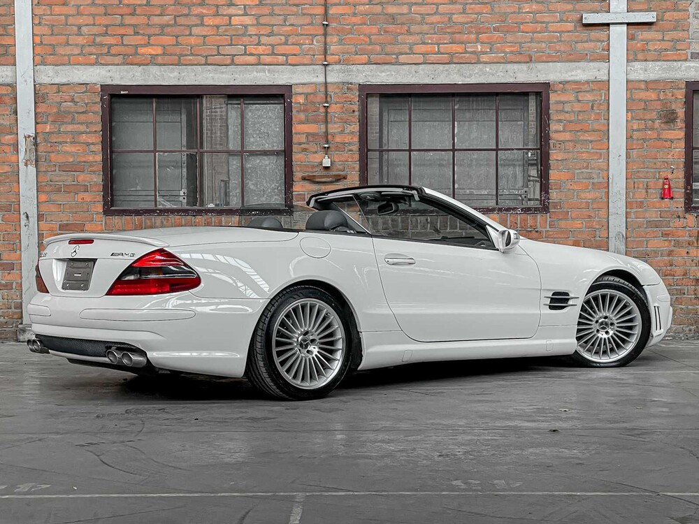 Mercedes-Benz SL350 AMG 3.7 V6 Cabriolet – Youngtimer – SL55 LOOK 