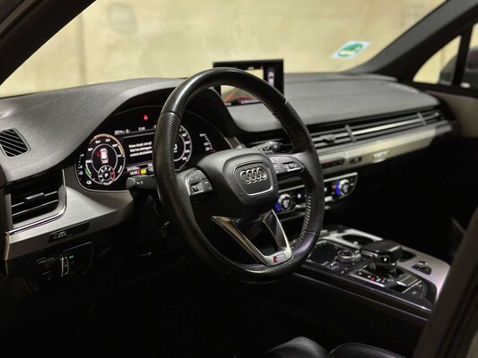 Audi Q7 3.0 TDI V6 e-tron Quattro Sport S-Line 258 PS 2016 (Original-NL & 1. Besitzer) Plug-in Hybrid, NB-194-Z (VAT-AUTO)