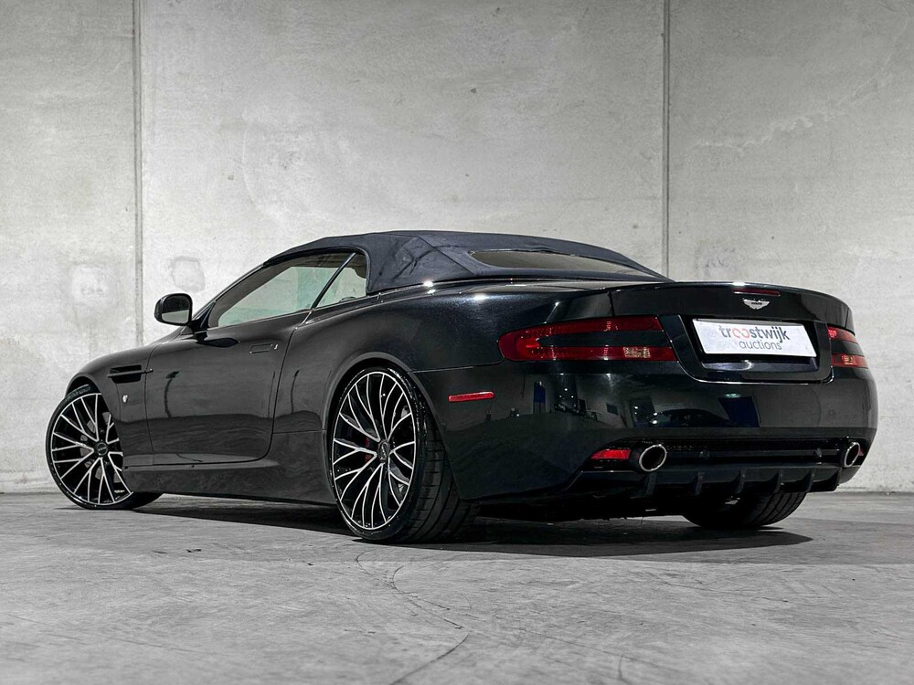 Aston Martin DB9 Volante 6.0 V12 517pk 2010 Cabriolet, P-330-GJ Youngtimer