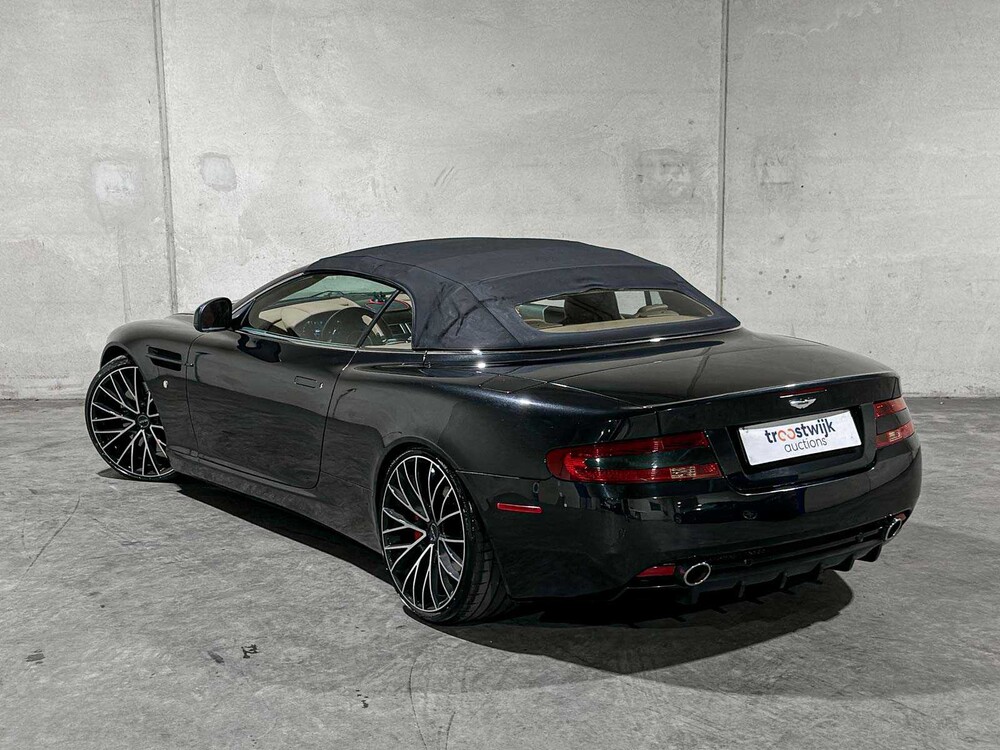 Aston Martin DB9 Volante 6.0 V12 517pk 2010 Cabriolet, P-330-GJ Youngtimer
