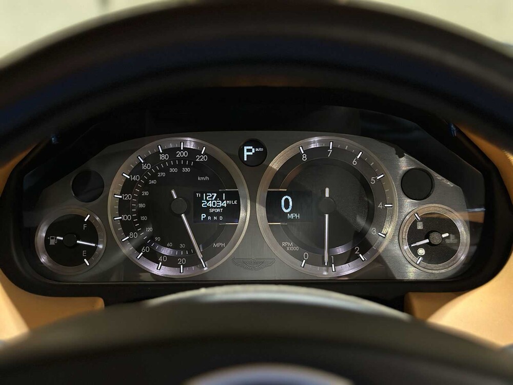 Aston Martin DB9 Volante 6.0 V12 517pk 2010 Cabriolet, P-330-GJ Youngtimer