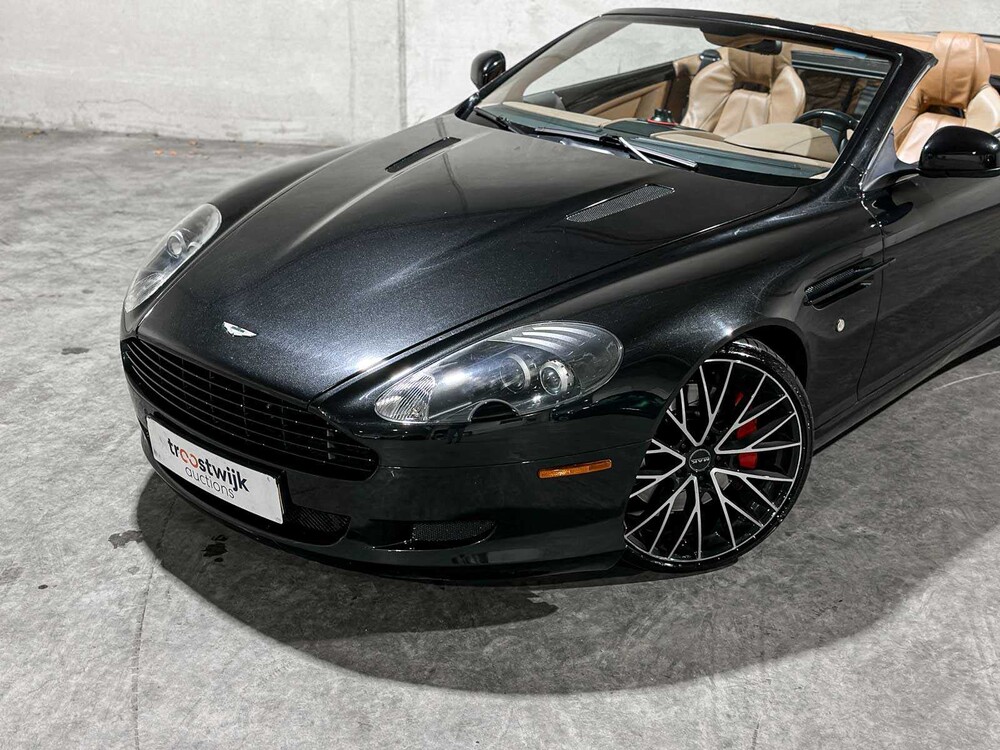 Aston Martin DB9 Volante 6.0 V12 517pk 2010 Cabriolet, P-330-GJ Youngtimer