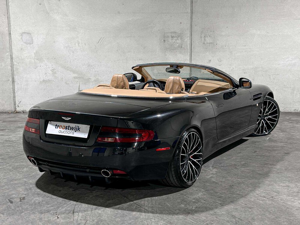 Aston Martin DB9 Volante 6.0 V12 517pk 2010 Cabriolet, P-330-GJ Youngtimer
