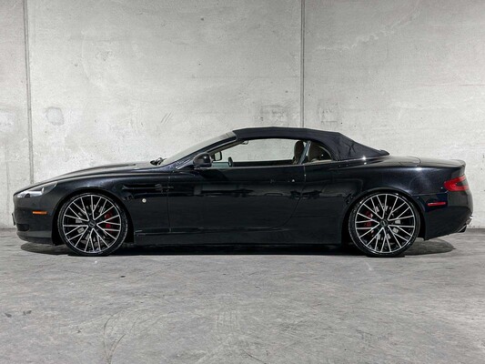 Aston Martin DB9 Volante 6.0 V12 517pk 2010 Cabriolet, P-330-GJ Youngtimer
