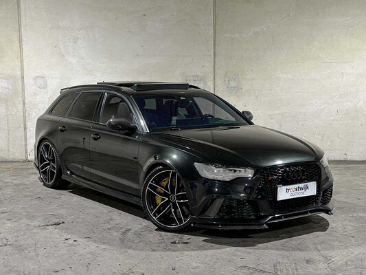 Audi RS6 Avant 4.0 TFSI V8 Quattro Pro Line Plus -CARBON- 560pk 2013 -AKRAPOVIC- C7, PB-423-N