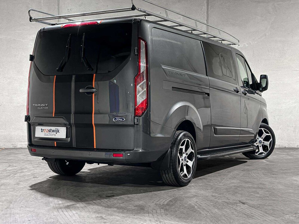Ford Transit Custom 300 2.0 TDCI Dubbele Cabine Limited L2H1 168pk 2020 (Origineel-NL), VHD-70-G