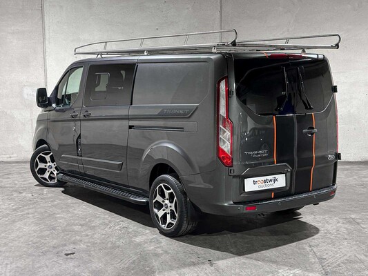 Ford Transit Custom 300 2.0 TDCI Dubbele Cabine Limited L2H1 168pk 2020 (Origineel-NL), VHD-70-G