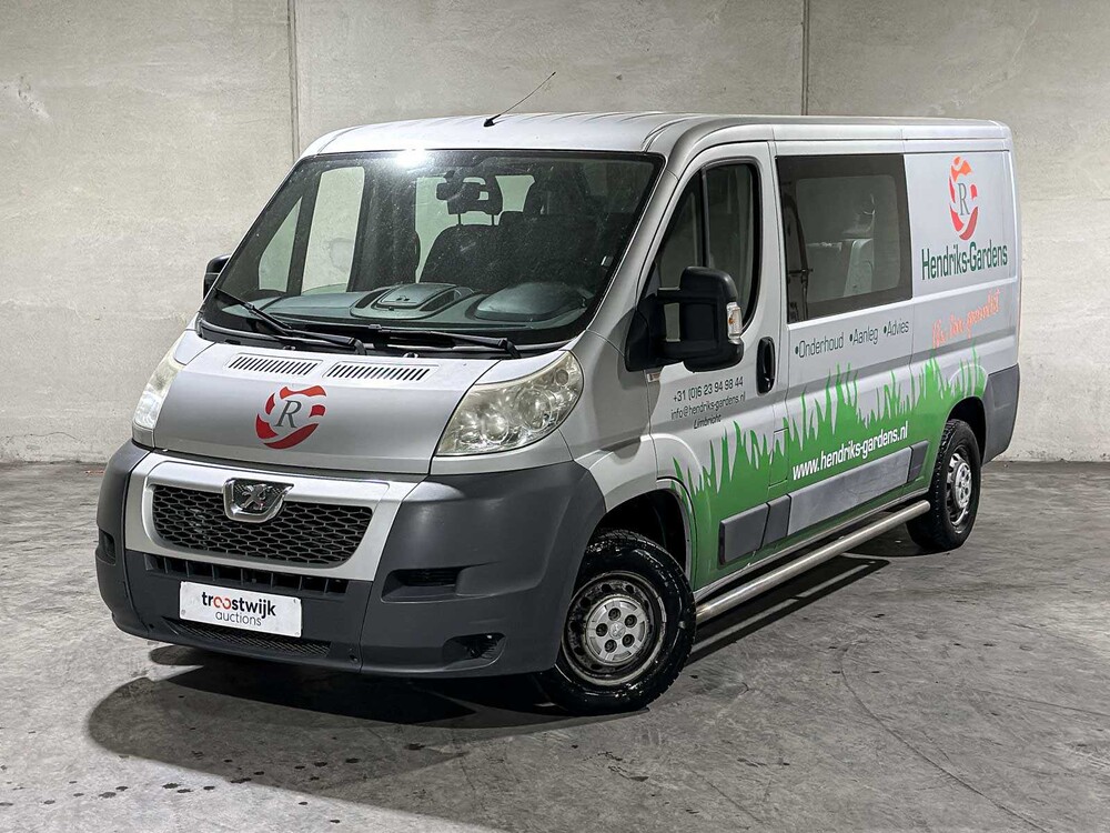 Peugeot Boxer 330 2.2 HDI 6-Persoons Dubbele Cabine 110pk 2013 (Origineel-NL), VD-010-R