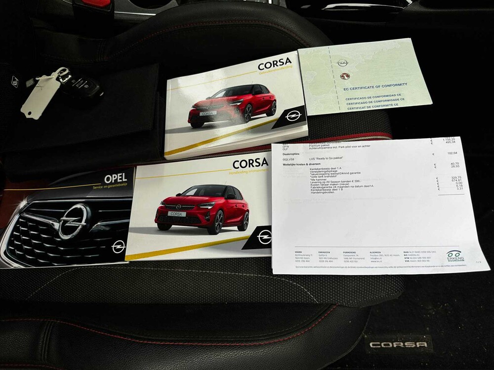 Opel Corsa 1.2 GS Line 102pk 2021 (Origineel-NL + 1e eigenaar) Automaat, K-594-RP
