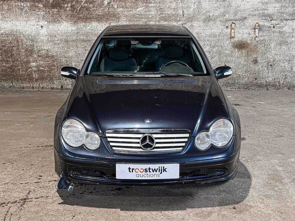 Mercedes-Benz C230 K C-klasse Sportcoupé 197pk 2004, SZ-183-P youngtimer