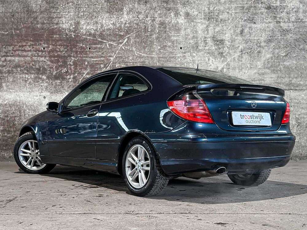 Mercedes-Benz C230 K C-klasse Sportcoupé 197pk 2004, SZ-183-P youngtimer
