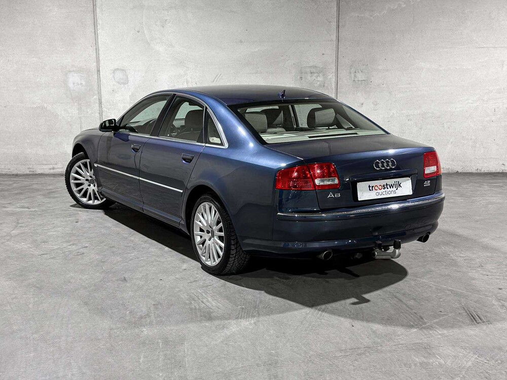 Audi A8 4.2 V8 Quattro Pro Line 350pk 2007 (Origineel-NL + 1e Eigenaar), 25-XH-VZ