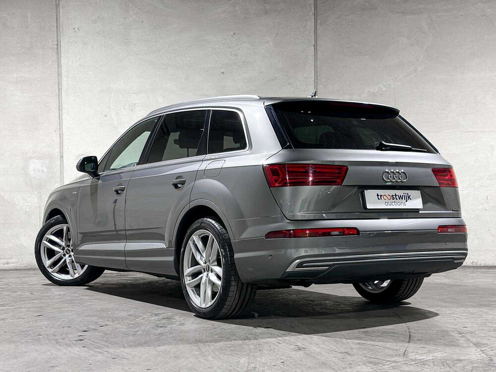 Audi Q7 3.0 TDI V6 e-tron Quattro Sport S-Line 258pk 2016 (Origineel-NL & 1e Eigenaar) Plug-In Hybrid, NB-194-Z (BTW AUTO)
