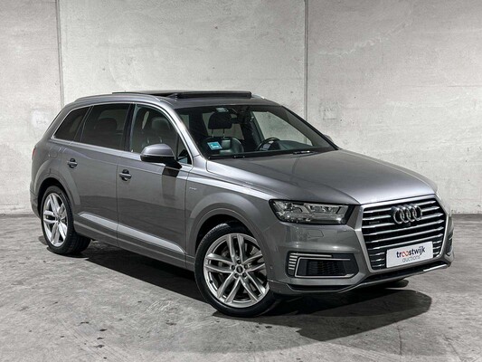 Audi Q7 3.0 TDI V6 e-tron Quattro Sport S-Line 258pk 2016 (Origineel-NL & 1e Eigenaar) Plug-In Hybrid, NB-194-Z (BTW AUTO)