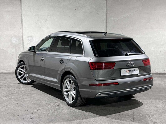 Audi Q7 3.0 TDI V6 e-tron Quattro Sport S-Line 258pk 2016 (Origineel-NL & 1e Eigenaar) Plug-In Hybrid, NB-194-Z (BTW AUTO)