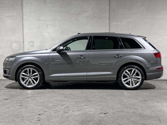 Audi Q7 3.0 TDI V6 e-tron Quattro Sport S-Line 258pk 2016 (Origineel-NL & 1e Eigenaar) Plug-In Hybrid, NB-194-Z (BTW AUTO)