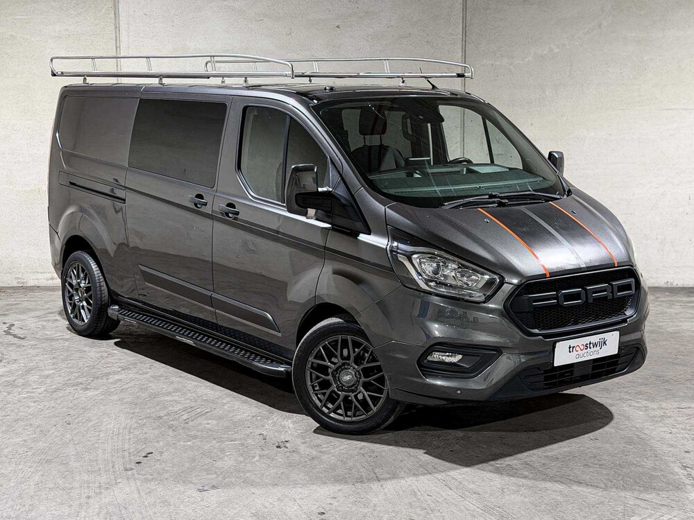 Ford Transit Custom 320 2.0 TDCI -DUBBELE CABINE- L2H1TDC 131pk 2020, VFX-54-J