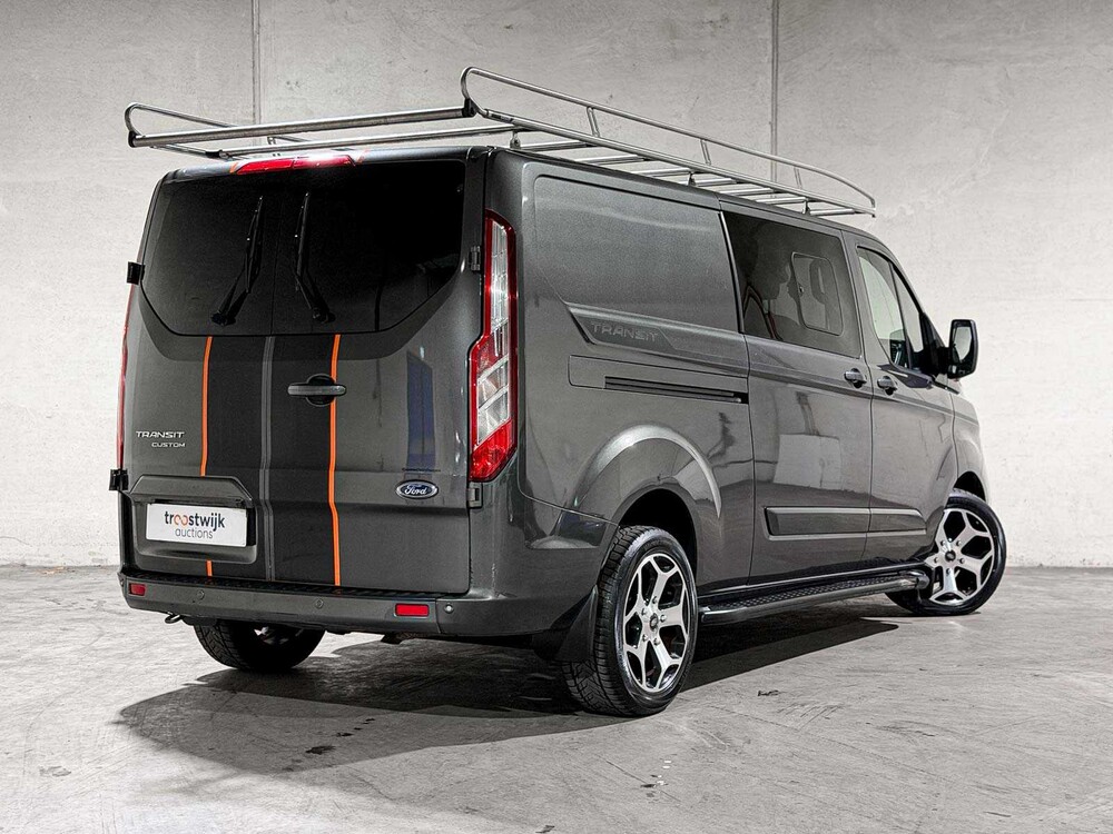 Ford Transit Custom 300 2.0 TDCI L2H1 (Dubbele Cabine) 170pk 2020 (Origineel-NL), VHD-68-G