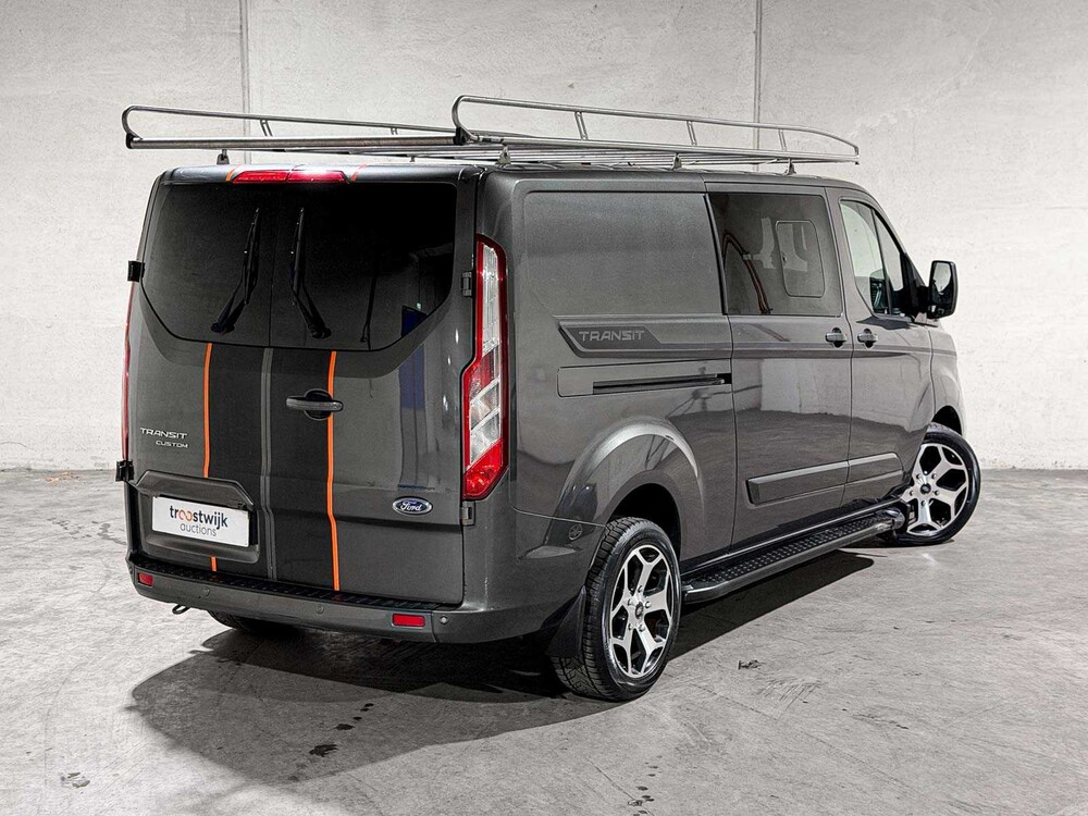 Ford Transit Custom 300 2.0 TDCI L2H1 (Dubbele Cabine) 170pk 2020 (Origineel-NL), VHD-68-G