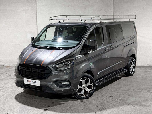 Ford Transit Custom 300 2.0 TDCI L2H1 (Dubbele Cabine) 170pk 2020 (Origineel-NL), VHD-68-G