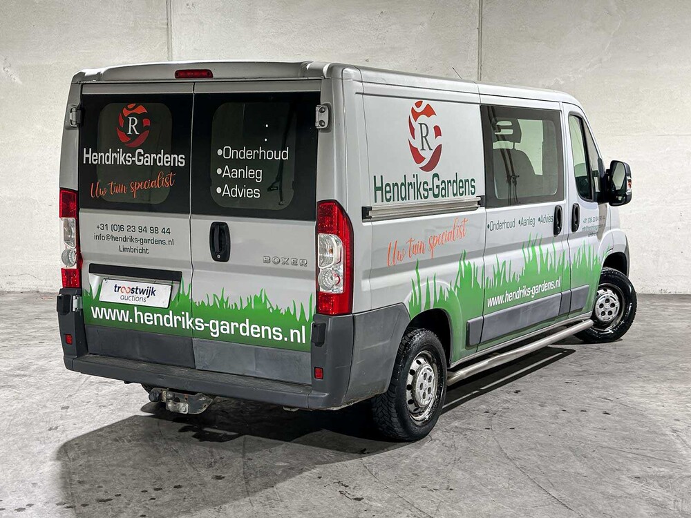 Peugeot Boxer 330 2.2 HDI 6-Persoons Dubbele Cabine 110pk 2013 (Origineel-NL), VD-010-R