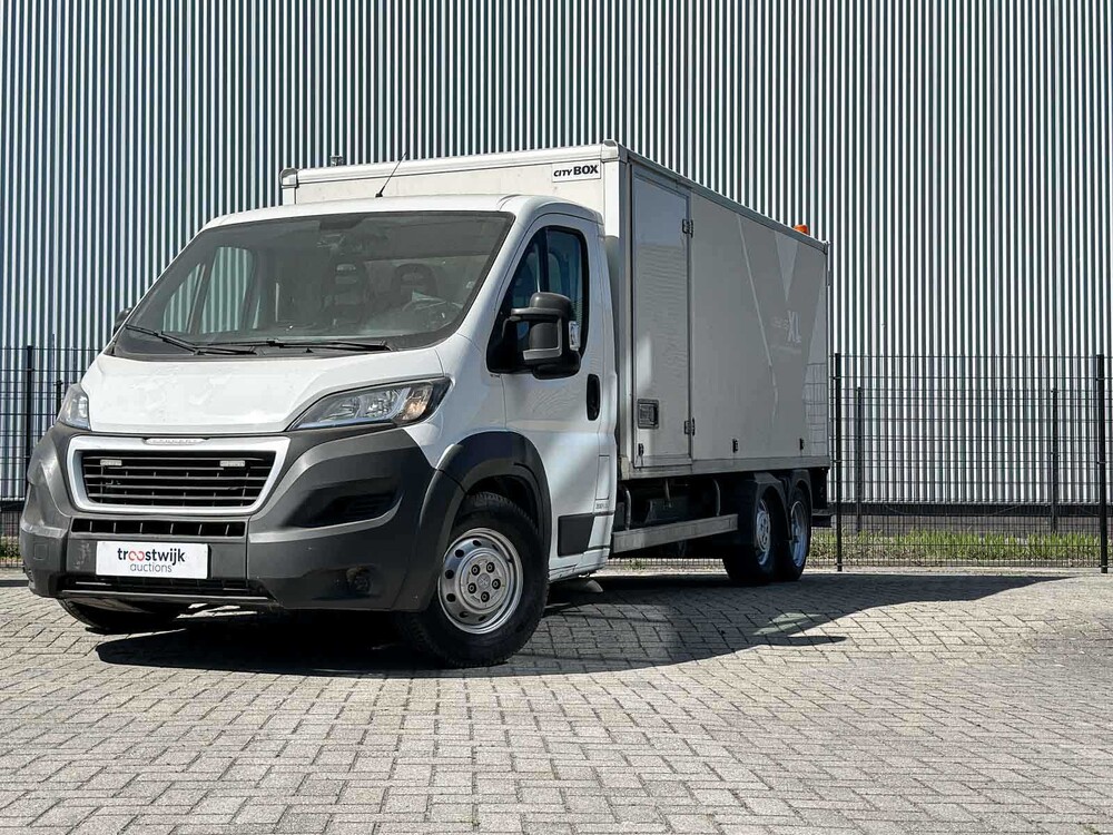 Peugeot Boxer 435 3.0 HDI L3 XR 177pk 2015 (Origineel-NL + 1e Eigenaar), VP-041-X Bedrijfswagen + Aanhanger