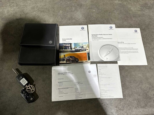 Volkswagen Caddy 2.0 TDI L2H1 BMT Maxi Highline 150pk 2017 (Origineel-NL), V-053-HV