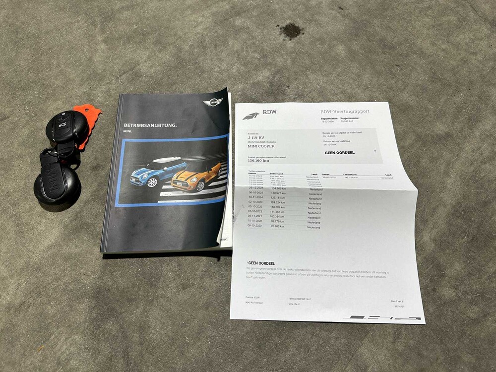  Mini Cooper 1.5 136pk 2014, J-119-RV