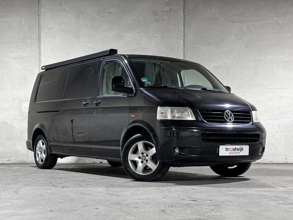 Volkswagen Transporter CAMPER Kombi 2.5 TDI 340 Trendline 131pk 2005, JZJ-68-S Youngtimer