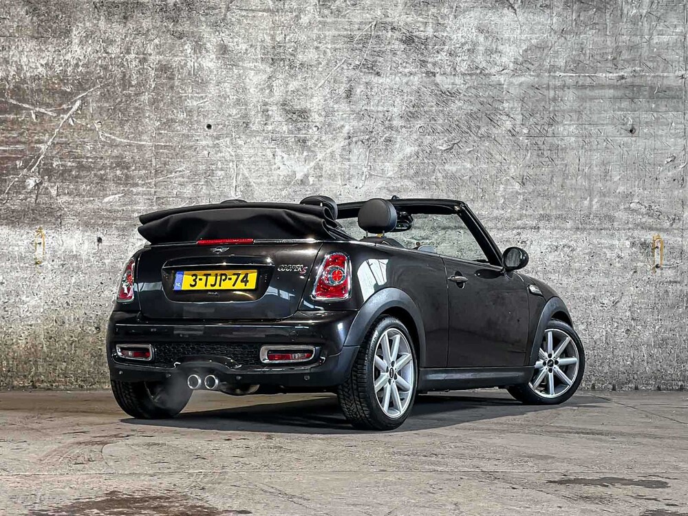 Mini Cooper S Cabriolet 1.6 184pk 2014 AUTOMAAT (Origineel-NL), 3-TJP-74