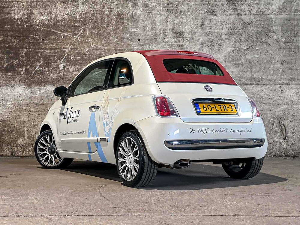 Fiat 500 C 1.2 Rock 69pk 2010 (Origineel-NL) Automaat, 60-LTR-3