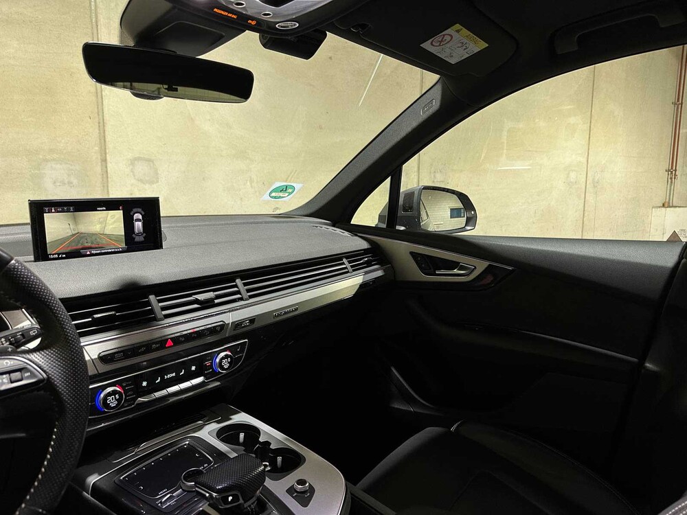 Audi Q7 3.0 TDI V6 e-tron Quattro Sport S-Line 258hp 2016 (Original-NL & 1st Owner) Plug-In Hybrid, NB-194-Z (VAT CAR)