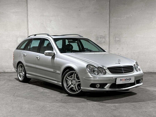 Mercedes-Benz C55 Combi AMG 5.4 V8 367hp 2005 C-class, JSZ-04-G Youngtimer
