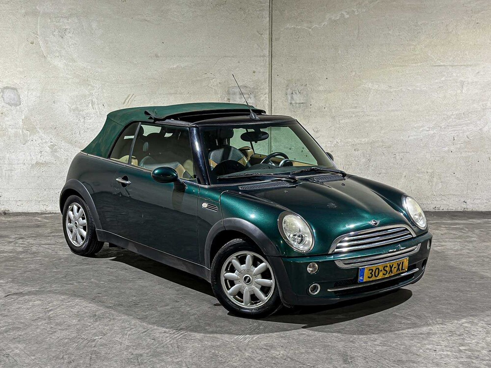 Mini Cooper Pepper Cabrio 1.6 116pk 2006 (Origineel-NL), 30-SX-XL